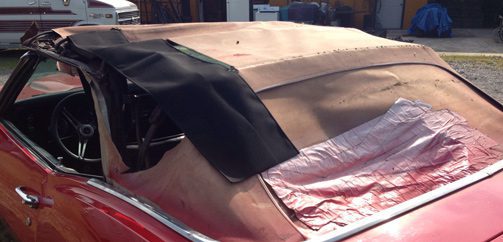 Convertible Top Specialist Car Top Restoration